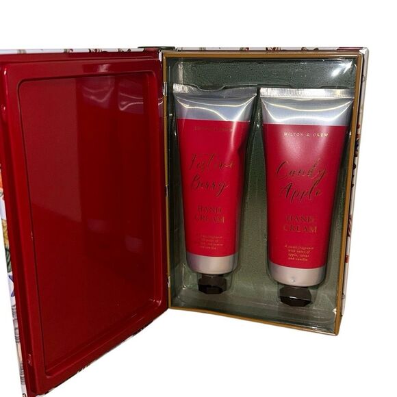 Milton & Drew Festive Berry & Festive Apple Hand Cream Set 100ml NWOT - Picture 10 of 10